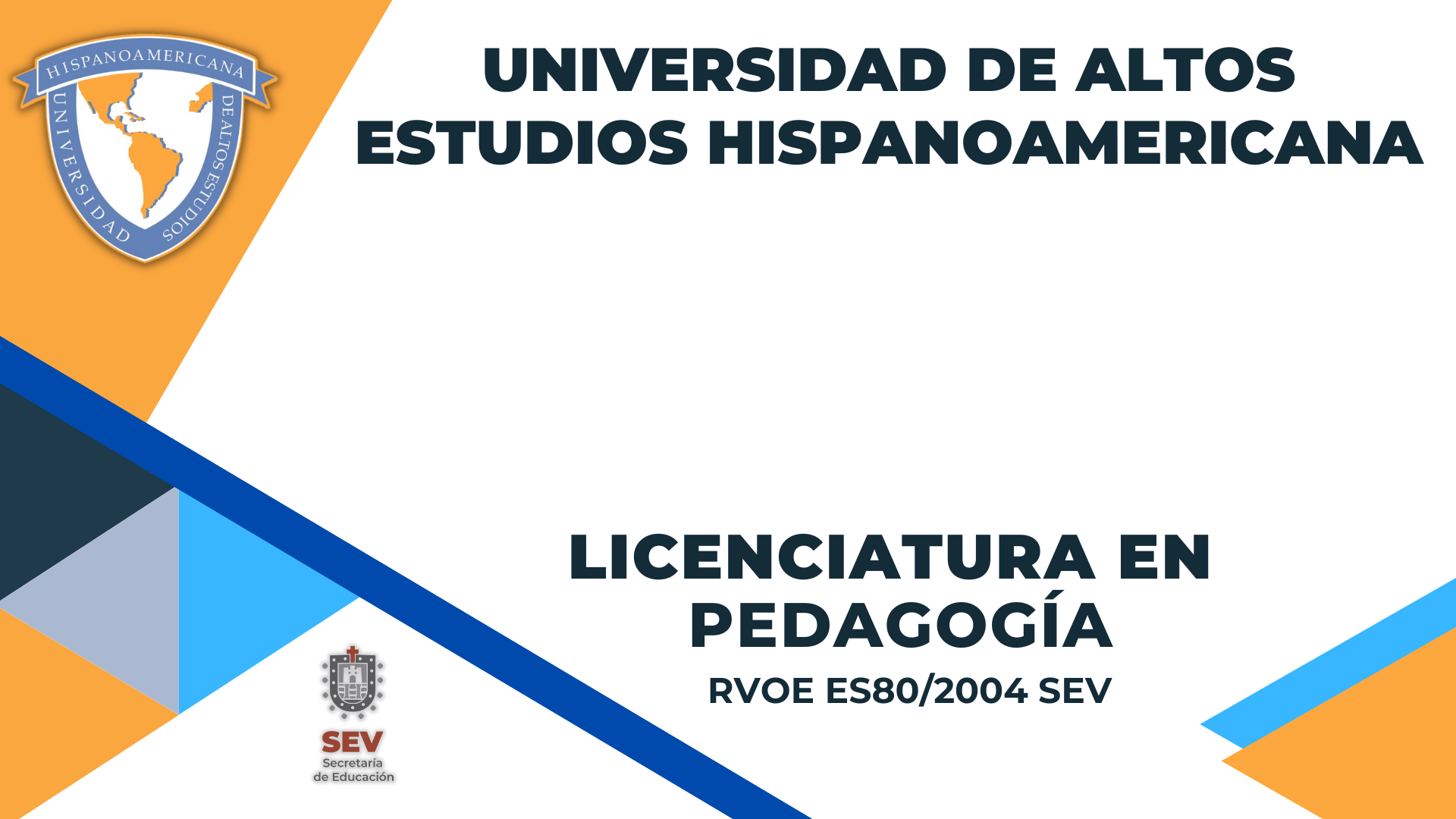 LICENCIATURA EN PEDAGOGÍA